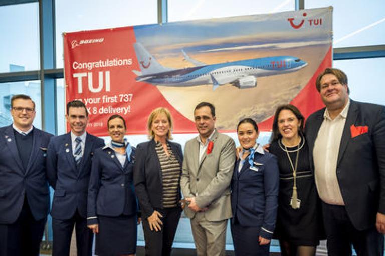 Teaser image for TUI vernieuwt vloot en verwelkomt eerste Boeing 737 MAX