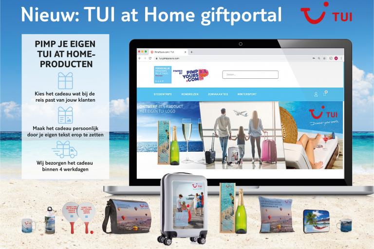 Teaser image for TUI at Home lanceert webportal voor gepersonaliseerde give-aways