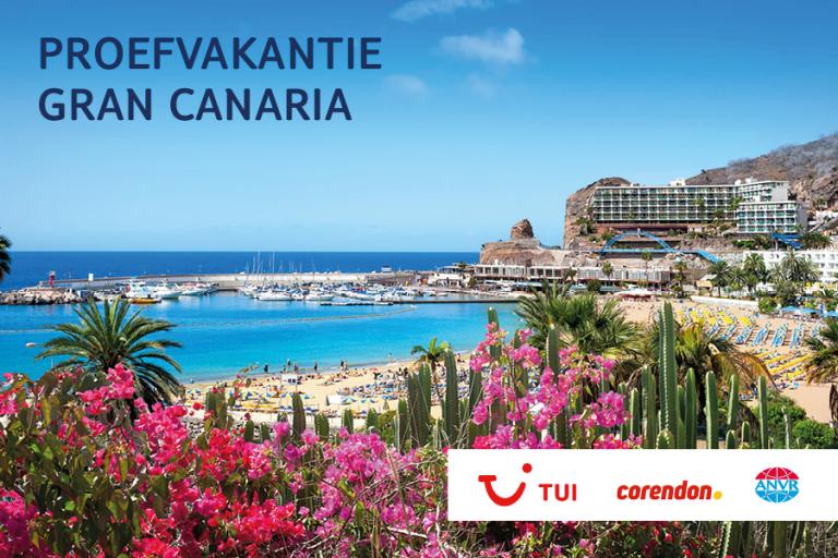 Teaser image for TUI organiseert proefvakantie met bewegingsvrijheid naar Gran Canaria
