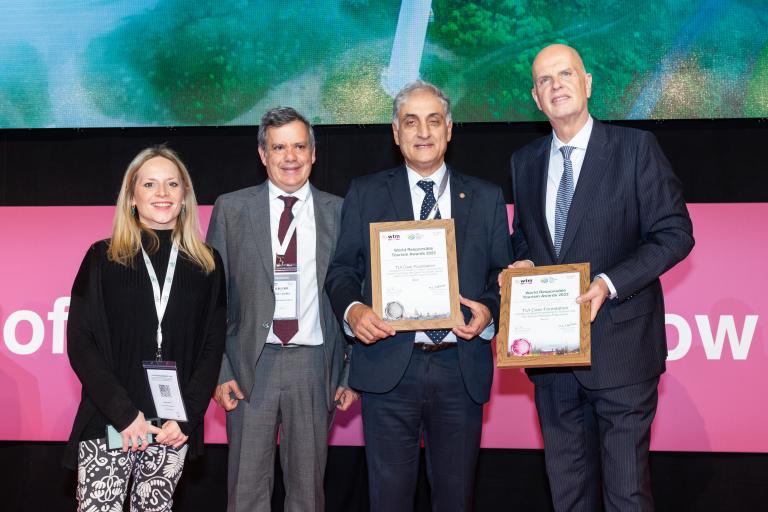 Teaser image for TUI Care Foundation wint twee Global Responsible Tourism Awards WTM